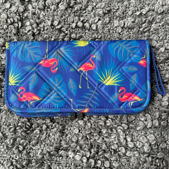 Lug Tango SE Travel RFID Wallet Flamingo Multi Passport Holder Case Organizer - Picture 9 of 10